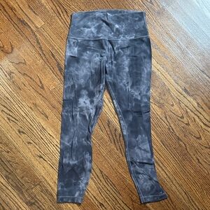 Lululemon Align High waisted Tie-Dye Leggings size 8